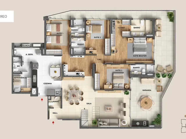 Imagem 6: APARTAMENTO RESIDENCIAL em Rio de Janeiro - RJ, Barra da Tijuca