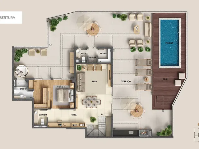 Imagem 7: COBERTURA RESIDENCIAL em Rio de Janeiro - RJ, Barra da Tijuca