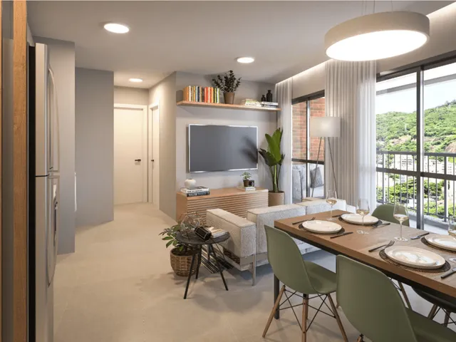 Imagem 3: Cores da Tijuca Apartamento com 2 dormitórios