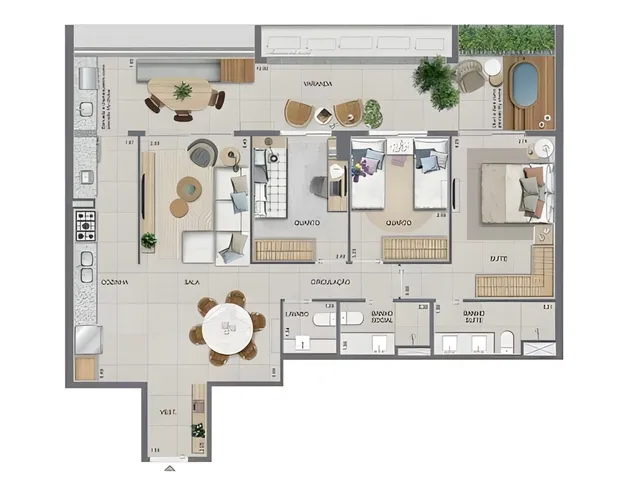 Imagem 5: Zenture Casa com 3 dormitórios