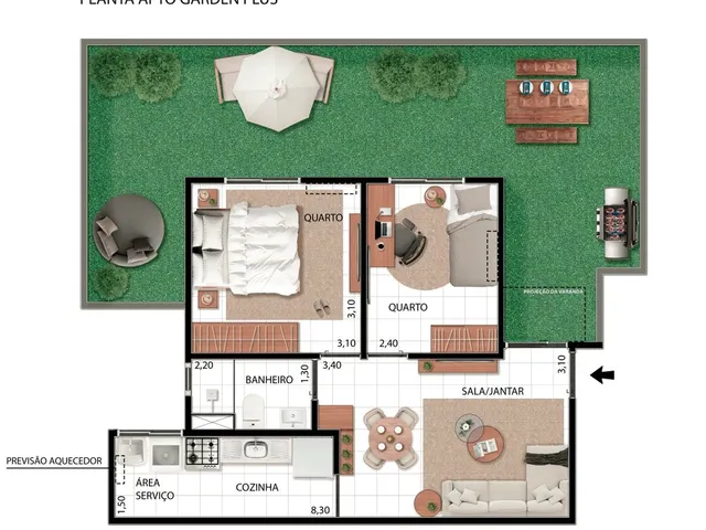 Imagem 5: Varandas Mendanha