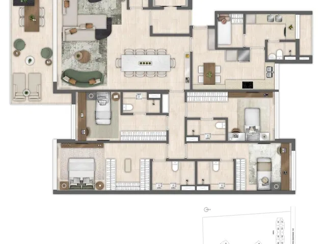 Imagem 8: APARTAMENTO RESIDENCIAL em Rio de Janeiro - RJ, Barra da Tijuca