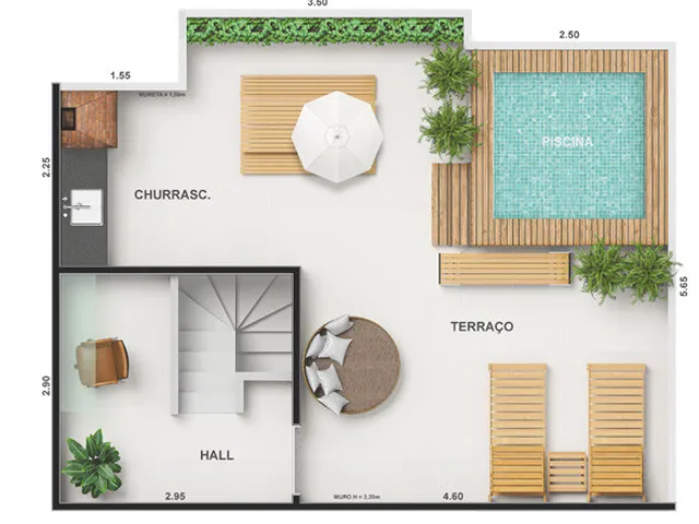 Imagem 13: Vitale Sky Casa com 2 dormitórios