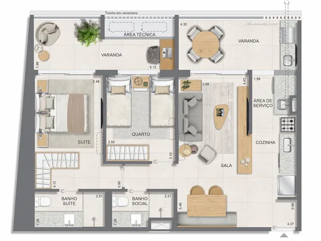 Imagem 7: Glória Residencial Contemporâneo