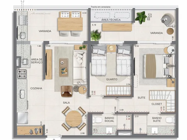 Imagem 8: Glória Residencial Contemporâneo