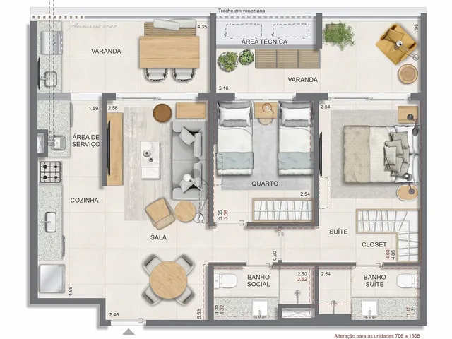 Imagem 9: Glória Residencial Contemporâneo