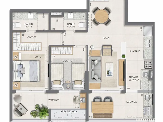 Imagem 10: Glória Residencial Contemporâneo