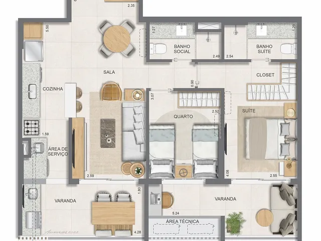 Imagem 11: Glória Residencial Contemporâneo