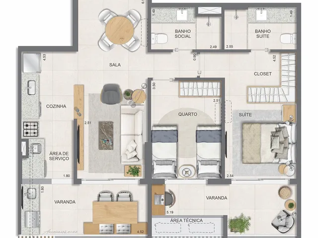 Imagem 12: Glória Residencial Contemporâneo