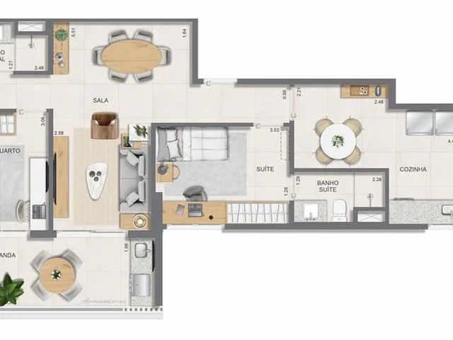 Imagem 13: Glória Residencial Contemporâneo