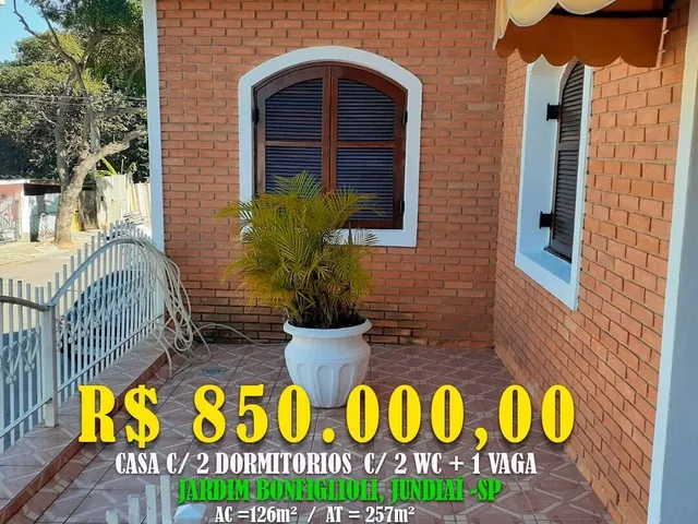 Imagem: Casa 126m² c/ 2 Dorms c/ 2 Wc 1 Vaga
