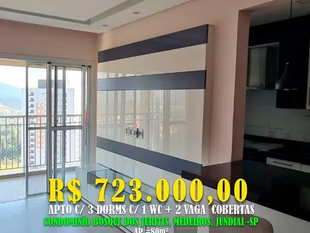 Imagem: O apartamento possui 3 Dormitórios, 1 Suíte, 2 Banheiros,