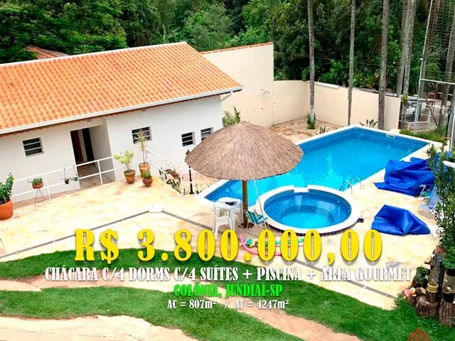 Imagem: Linda Chácara 807m² Alto Padrão Loc
