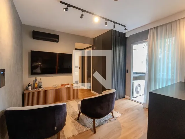 Imagem: O apartamento possui 2 Dormitórios, 1 Banheiro, 1 Vaga na