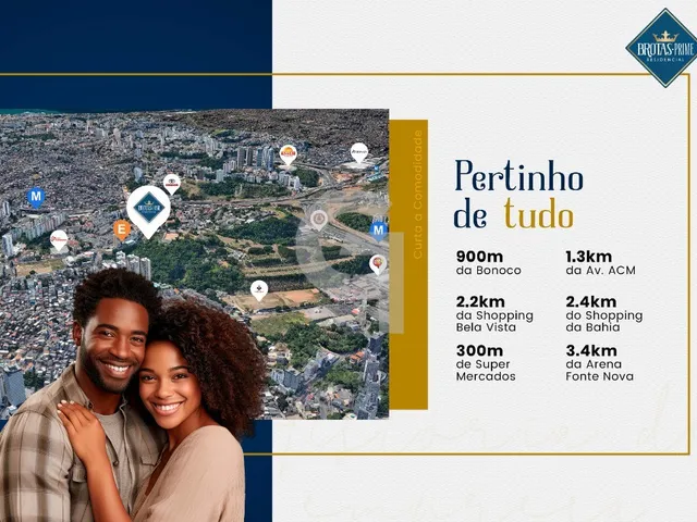 Imagem 2: 2 suítes sendo 1 americana no Resid. Brotas Prime: modernidade e conforto em Salvador!