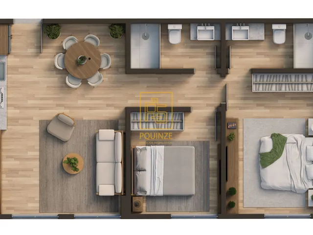 Imagem 6: Apartamentos modernos integrados a lazer e comércio em Pomerode