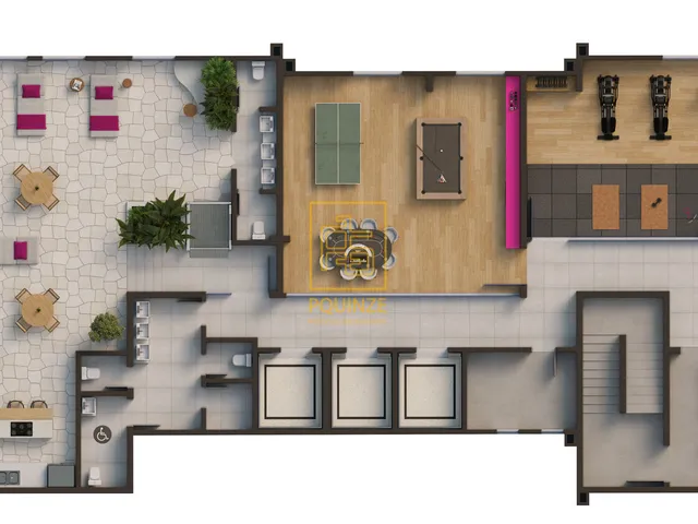 Imagem 12: Apartamentos modernos integrados a lazer e comércio em Pomerode