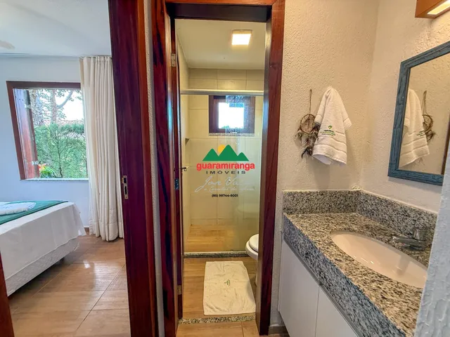 Imagem 10: Chalé com 60 m², 02 quartos sendo 01 suítes, com mezanino, piscina e churrasquei