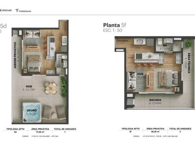 Imagem 14: Edifício Voz Apartamento com 1 dormitório