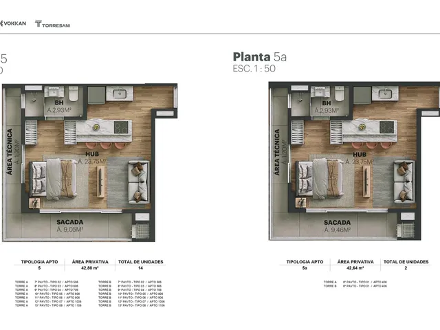 Imagem 12: Edifício Voz Apartamento com 1 dormitório