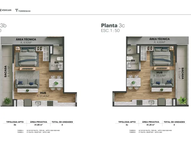 Imagem 6: Edifício Voz Apartamento com 1 dormitório