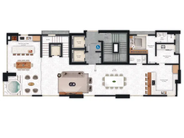 Imagem 7: Palazzo Royale Apartamento com 5 dormitórios