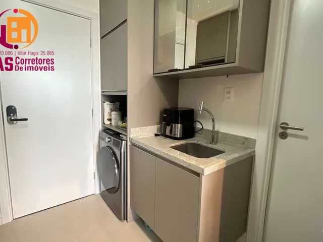 Imagem 11: Vendo espaçoso Apartamento Studio mobiliado e decorado em alto padrão nascente