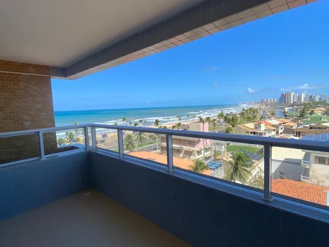 Imagem 5: Alugo apartamento com 65m² mobiliado, varanda panorâmica para mar, 2/4, suíte, 2
