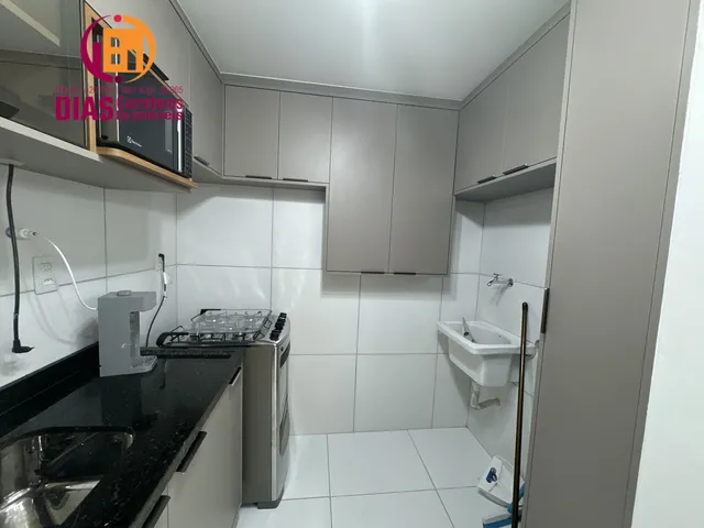 Imagem 11: Alugo apartamento com 65m² mobiliado, varanda panorâmica para mar, 2/4, suíte, 2