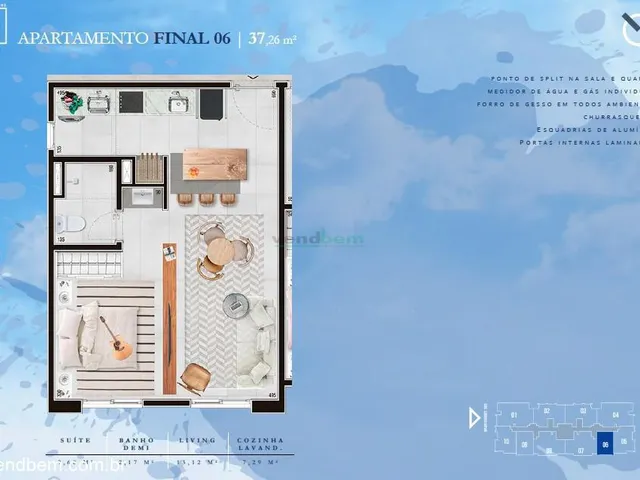 Imagem 7: APARTAMENTO Apartamento com venda com preço sob consulta