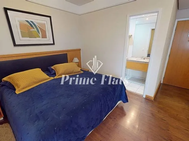 Imagem 1: Flat disponível para venda no Hotel Bienal Suítes, com 32m², 1 dormitório e 1 vaga