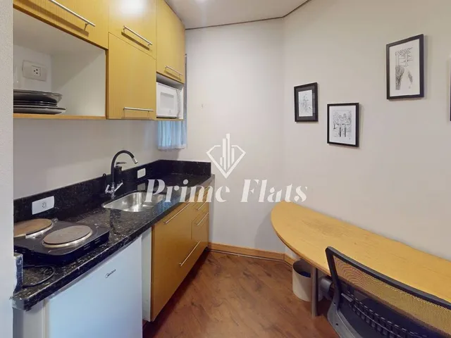 Imagem 2: Flat disponível para venda no Hotel Bienal Suítes, com 32m², 1 dormitório e 1 vaga