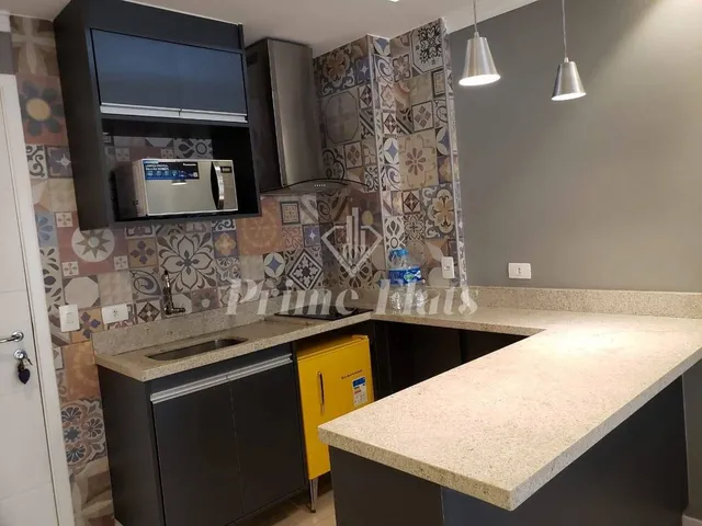 Imagem: O studio possui 1 Dormitório, 1 Suíte, 1 Banheiro, 1 Vaga