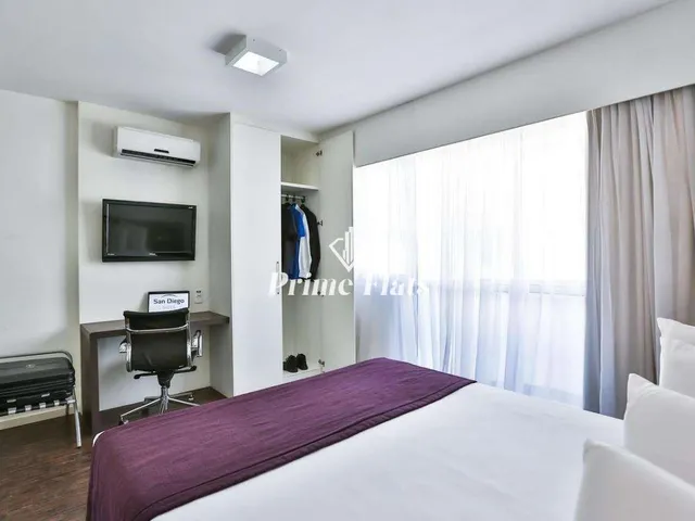 Imagem 2: Flat mobiliado no San Diego Suítes Pampulha disponível para venda, com 22m², com 1