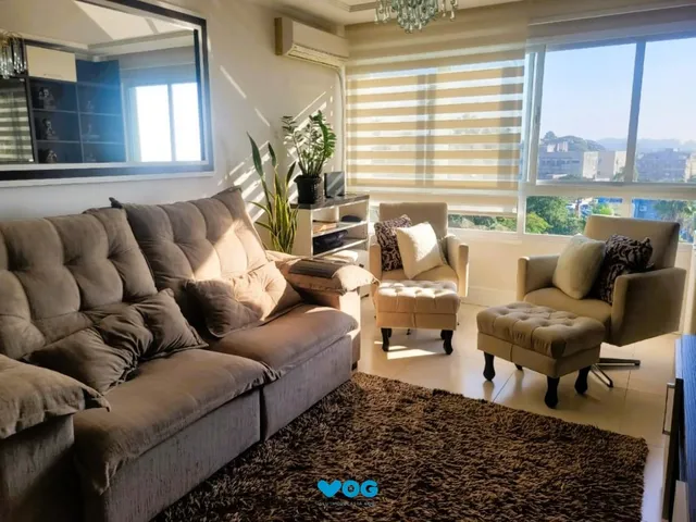 Imagem 4: Impecável apto. 2 dormitórios -1 suíte, semimobiliado com linda vista e próximo