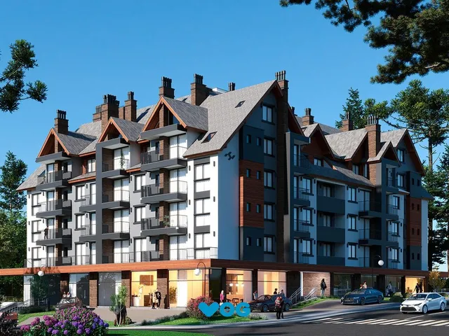 Imagem 1: Apartamento 2 Suítes em Gramado/RS — Lançamento com Financiamento Direto até 65x