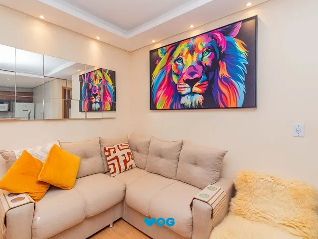 Imagem 1: Apartamento com 2 dormitórios e vaga no Morro Santana
