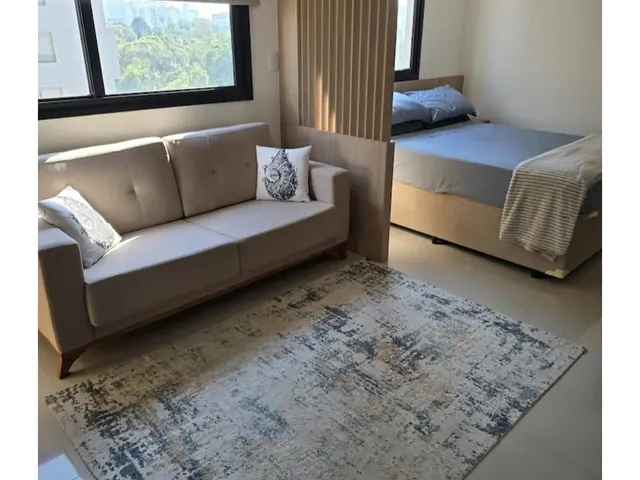 Imagem: Studio mobiliado, com 30m² privativos