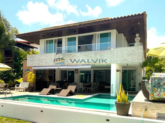 Imagem: A casa possui 5 Dormitórios, 5 Suítes, 7 Banheiros, 2