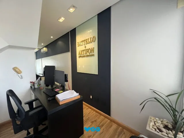 Imagem 1: Conjunto Comercial Semi Mobiliado com Sacada para Venda/Aluguel Petrópolis - Po