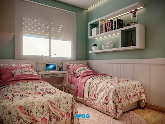 Imagem 2: Apartamento novo, 2 dorm com sacada e churrasqueira e 2 vagas - Jardim Planalto