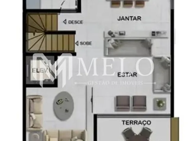 Imagem 3: POÇO - Casa de condomínio com 4qts, 4suites, 3vagas, 258m²