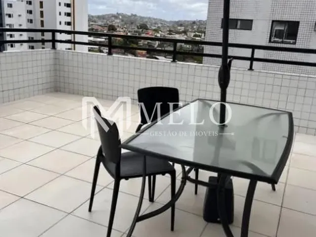 Imagem 10: PARNAMIRIM - Flat com 1qto, 1vaga sendo a ÚNICA unicade com mega varanda