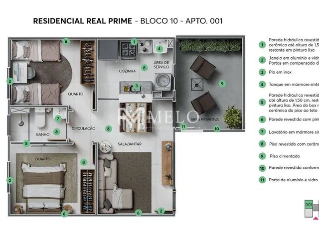 Imagem 13: Venha conhecer o seu novo apartamento em Camaragibe com 2 quartos..