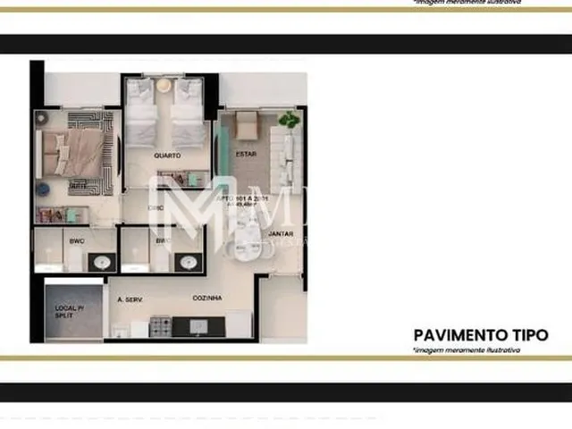 Imagem 16: Oportunidade em ROSARINHO: 49m²,02qts, 01suíte, 03vagas.