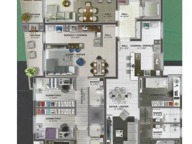 Imagem 2: Cobertura com 3 Dormitorio(S) Localizado(A) no Bairro Floresta em Caxias do Sul / Rio Grande do Sul Ref.:164226