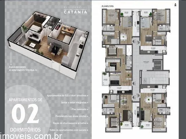 Imagem 1: Apartamento com 2 Dormitorio(s) localizado(a) no bairro Nossa Senhora da Saúde em