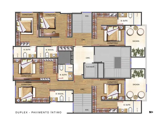 Imagem 5: Apto 2 ou 3 dorm, proximo ao Iguatemi, entrega 04-2025