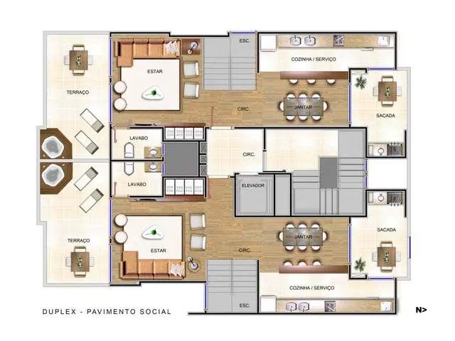Imagem 6: Apto 2 ou 3 dorm, proximo ao Iguatemi, entrega 04-2025