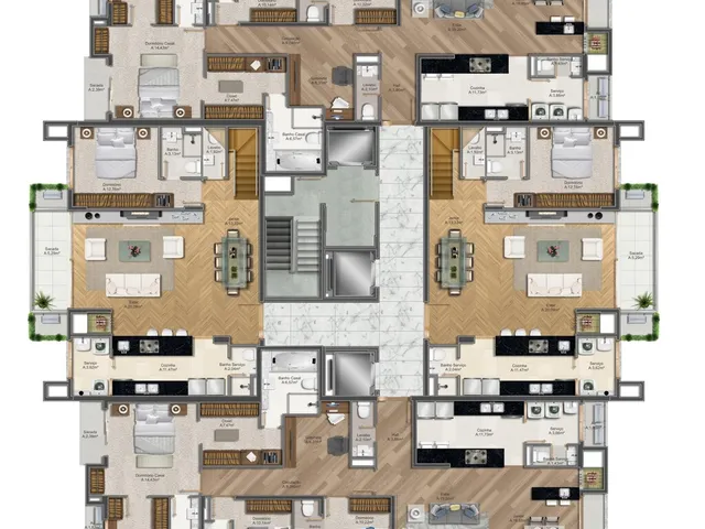 Imagem 11: Apartamento à venda em Três Figueiras, Porto Alegre-RS: 3 quartos, 3 suítes, 5